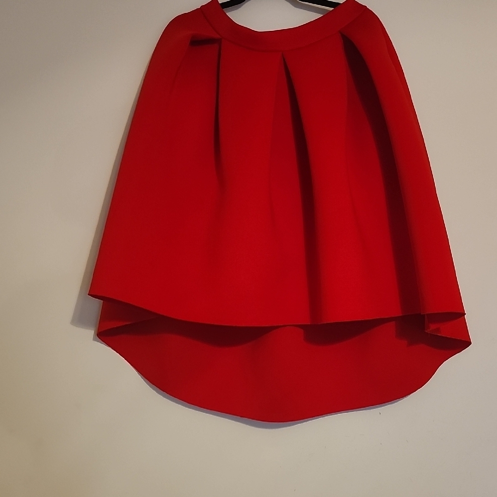 Elegant Red Women's Skirt